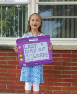 last day of first grade